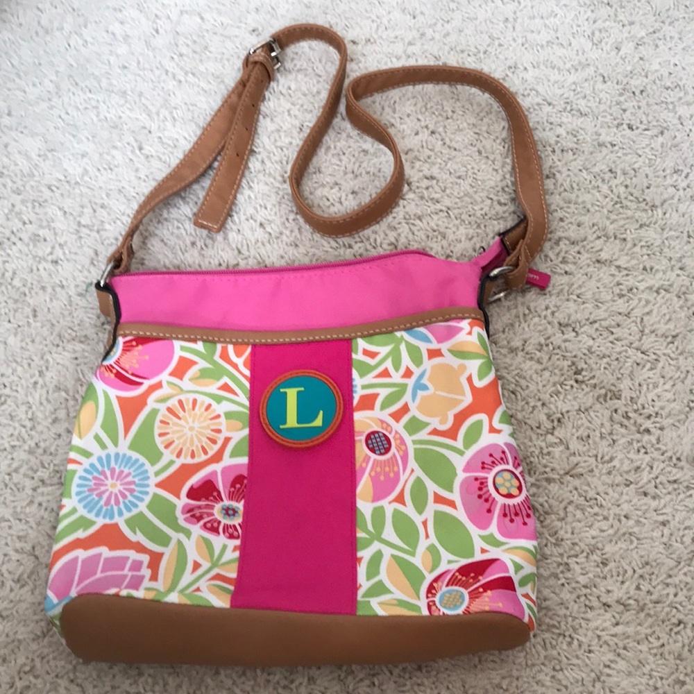 Lily Bloom Crossbody Adjustable Strap